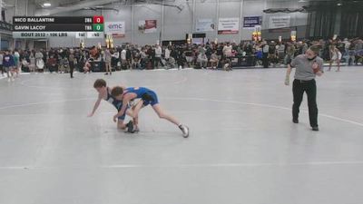 106 lbs Cons. Rd Of 64 - Gavin LaCoy, The Wrestling Academy vs Nico Ballantini, Sebolt Wrestling Academy