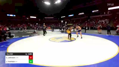 220 lbs Consi Of 16 #2 - Caiden Johnson, Edison (CS) vs Julian Ivantsov, River City (SJ)