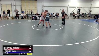 250 lbs Semis & 1st Wrestleback (8 Team) - Emmitt Summerlin, Pennsylvania Blue vs Matthew Alles, Utah