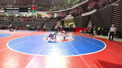 157-2A Champ. Round 1 - Tyler Bowden, Miller Grove vs Tristen Moran, Sonoraville