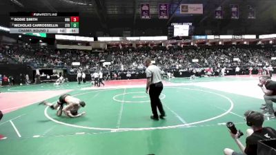 146 lbs Champ. Round 2 - Nicholas Carrossellia, STR1 vs Bodie Smith, Unattached