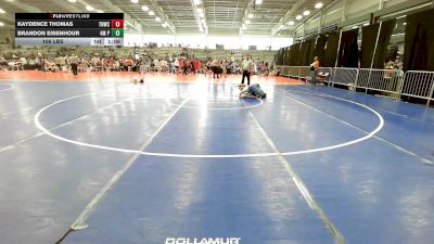 106 lbs Rr Rnd 3 - Kaydence Thomas, TNWC Black vs Brandon Eisenhour, 4M Power