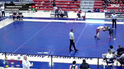 184 lbs Cons. Semi - Harrison Hoopes, Southern Virginia vs Jordan Warren, Greensboro