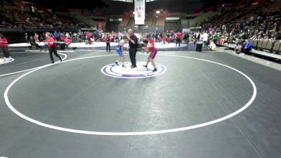 120 lbs Caden Lopez, KTWA-Kings-Tulare Wrestling Association vs Uriah Holiday, OCWA - Orange County Wrestling Association
