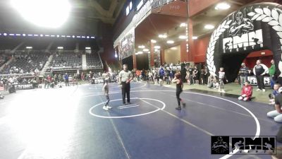 58 lbs Semifinal - Gatlin Steinseifer, Thorobred WC vs Jack Kirkman, Heights WC