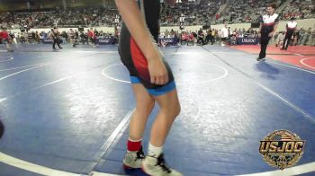 100 lbs Round Of 16 - Zoie Gregory, Tulsa Blue T Panthers vs Justice Davis, Lady Outlaw Wrestling Academy
