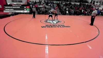 144 lbs Semifinal - Nicholas Marchese, Crystal Lake (CENTRAL) vs Frank Nitti, Elmhusrt (IC CATHOLIC)