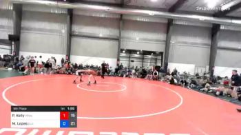 54 kg 5th Place - Paul Kelly, Poway Elite vs Matthew Lopes, Blairstown Wrestling Club