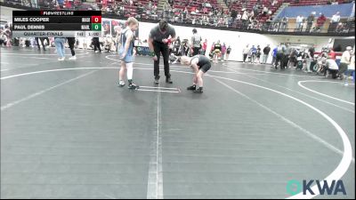 Quarterfinal - Miles Cooper, Madill Takedown vs Paul Dennis, Marlow Outlaws