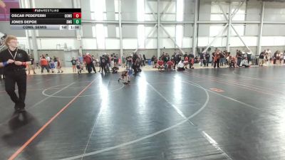49 lbs Cons. Semis - Oscar Pedeferri, Cherry Creek Wrestling Club vs Jones Depoe, Shelton Wrestling Club