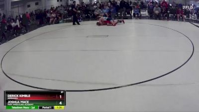 168 lbs Champ. Round 2 - Joshua Mace, MWC Wrestling Academy vs Derick Kimble, Nebraska