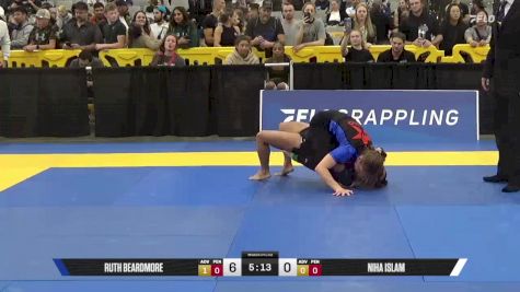 Niha Islam vs Ruth Beardmore 2025 World IBJJF Jiu-Jitsu No-Gi Championship
