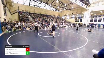 127 lbs Consi Of 16 #2 - Shane McFillin, Bethlehem Catholic vs Logan Pfistner, Quakertown