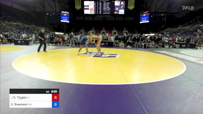 190 lbs Cons 32 #2 - Cain Tigges, IA vs Ethan Swenson, MN