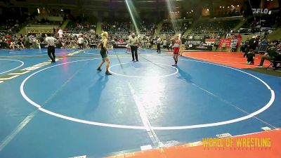 96 lbs Round Of 16 - Karson Monaco, Nebraska Wrestling Academy vs Jaimon Mogard, CIWC-Team Intensity