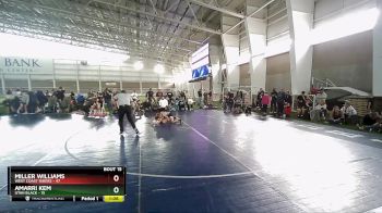 71 lbs Quarters & Wb (16 Team) - Amarri Kem, Utah Black vs MILLER WILLIAMS, West Coast Riders