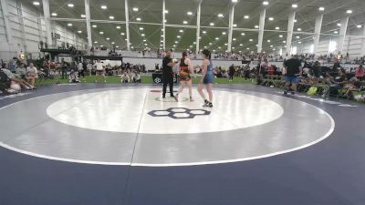 145 lbs Kylee Wicklund, Washington J vs Eva Garcia, California Gold J