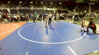 50 lbs Rr Rnd 1 - Liam O'Shea, Helena WC vs Gabe Ryan, Thermopolis WC