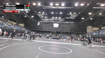 165 lbs Semifinal - Jordan Lomeli, Oklahoma City vs Zander Ernst, Morningside (Iowa)