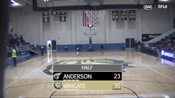 Replay: Anderson (SC) vs Wingate | Dec 4 @ 5 PM