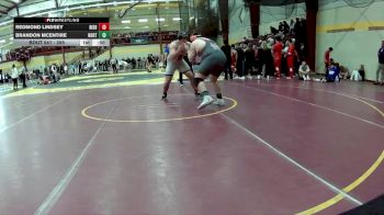 285 lbs Cons. Round 1 - Brandon Mcentire, Northampton vs Redmond Lindsey, Bixby