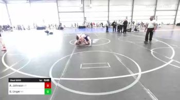 160 lbs Consi Of 8 #1 - Aaron Johnson, VT vs Brady Unger, NY