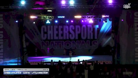 Cheer Athletics - Austin - Little Miss Ruby [2026 L1 Mini - Small - A Day 2] 2026 CHEERSPORT National All Star Cheerleading Championship