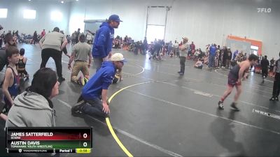 Round 2 - James Satterfield, SCSOW vs Austin Davis, Tomahawk Youth Wrestling