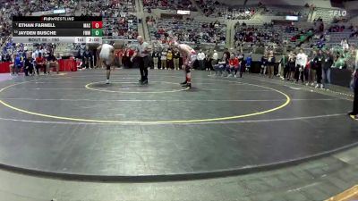 190 lbs Champ. Round 1 - Ethan Farnell, Maconaquah vs Jayden Busche, Fort Wayne Wayne