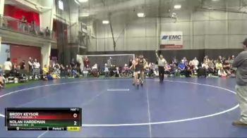 110 lbs Finals (8 Team) - Nolan Hardeman, Tennessee Red vs Brody Keysor, Montana Maroon