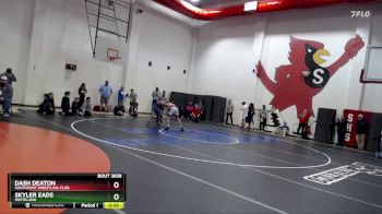 120 lbs Cons. Round 5 - Skyler Eads, Whiteland vs Dash Deaton, Southport Wrestling Club