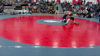 138 lbs Champ. Round 1 - Harrison Baker, Hudson`s Bay vs Ocean Franks, Olympia