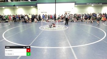 55 lbs Quarterfinal - Braxton Irvine, IA vs Cipriano Duran, CO