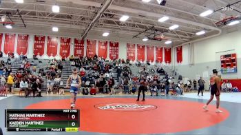 150 lbs Champ. Round 1 - Mathias Martinez, Grand Junction vs Kaeden Martinez, Moffat County