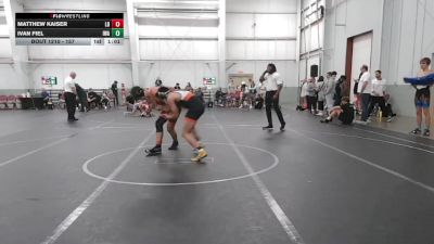 157 lbs Semifinal - Matthew Kaiser, Legacy Dragons vs Ivan Fiel, Impact Wrestling Academy