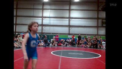 58 lbs Semis & 1st Wrestleback (8 Team) - Claire Hammond, Beast Mode vs Emery Grassman, Cleveland Wrestling