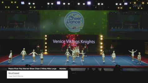 Southeast - Cape Youth Storms [2024 Peace River Pop Warner Show Cheer 2 Mitey Mite Large Monday] 2024 Pop Warner National Cheer & Dance Championship