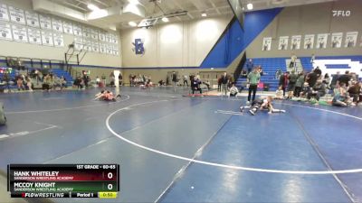 60-65 lbs Round 5 - McCoy Knight, Sanderson Wrestling Academy vs Hank Whiteley, Sanderson Wrestling Academy