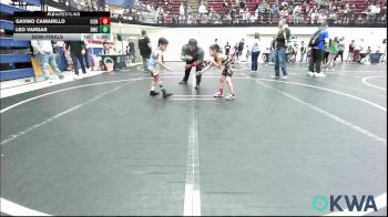 46 lbs Semifinal - Gavino Camarillo, Clinton Youth Wrestling vs Leo Vargas, Dumas Wrestling Club