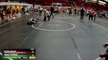 44-48 lbs Semifinal - Tyler Hicklin, Donahue Wrestling Academy DWA vs Pierce Monroe, Eastwood Eagles Wrestling Club