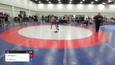 126 lbs Final - Fredrick Mitchum, Fl vs Aiden Morris, Al