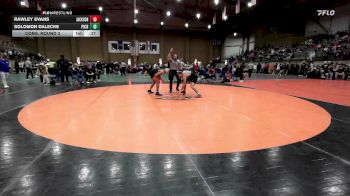 157 lbs Cons. Round 3 - Solomon Dalecke, Pine Creek vs Rawley Evans, Jackson