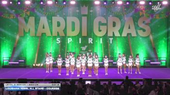 Louisiana Rebel All Stars - Courage [2026 L2 Senior - Medium Day 2] 2026 Mardi Gras Grand Nationals