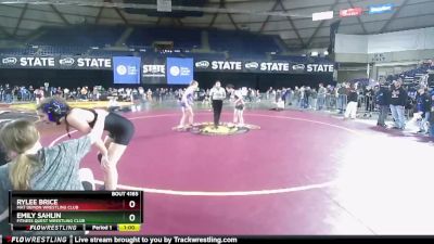 108 lbs Cons. Round 3 - Emily Sahlin, Fitness Quest Wrestling Club vs Rylee Brice, Mat Demon Wrestling Club
