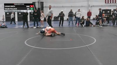 100 lbs Round 5 (6 Team) - Kaleb Pollock, Brawler Elite vs Logan Smith, Warhawks