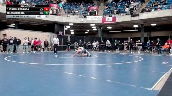 120 lbs Champ. Round 3 - Joseph Pedrosa, Unattached vs Miles Carroll, Unattached