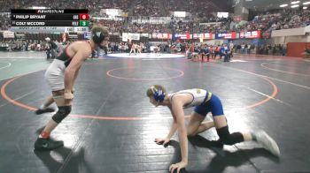 A - 126 lbs Quarterfinal - Colt McCord, Fergus (Lewistown) vs Philip Bryant, Lockwood (Billings)
