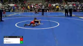 43 lbs Quarterfinal - Rocky Ruiz, Red Wave Wrestling vs Gavin Solomon, Team Donahoe