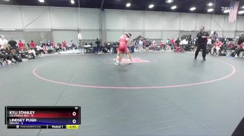 135 lbs Round 3 (8 Team) - Kyli Stanley, California Red vs Lindsey Pugh, Indiana