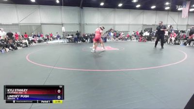 135 lbs Round 3 (8 Team) - Kyli Stanley, California Red vs Lindsey Pugh, Indiana